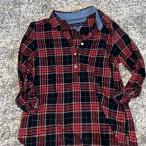 Plaid Top